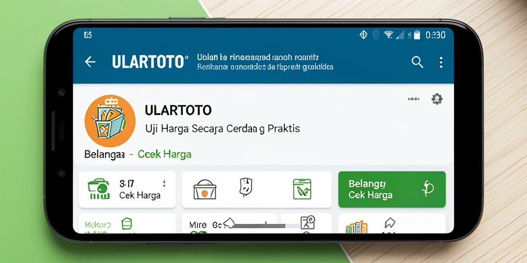 Antarmuka ULARTOTO menampilkan informasi harga dengan jelas dan mudah dicerna.