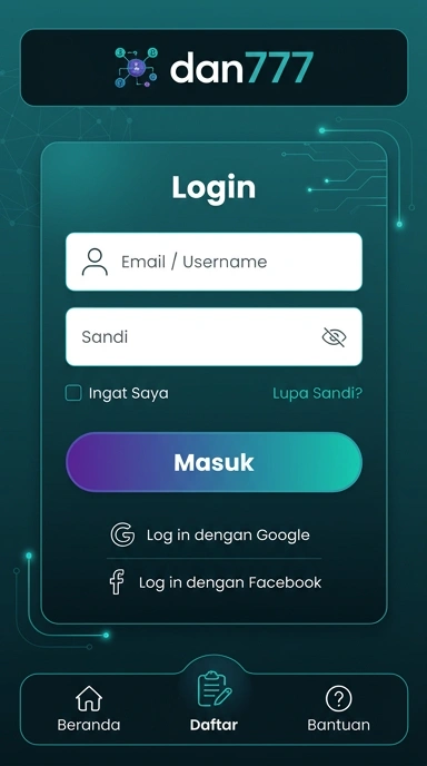 Masuk ke akun dan777 untuk pengguna Android Indonesia